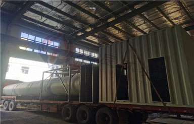 噴漆廢水及廢氣項目設備發貨