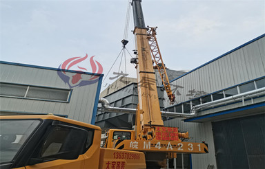 天長市安瑞醫療器械有限公司醫療廢水處理項目進場安裝