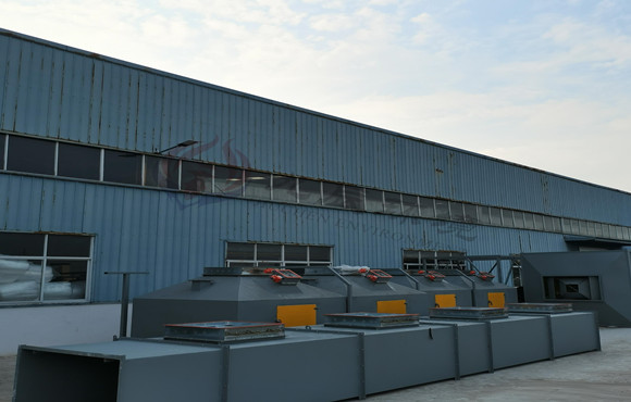 安徽宏笙機(jī)械有限公司二期廢氣設(shè)備安裝（RCO）