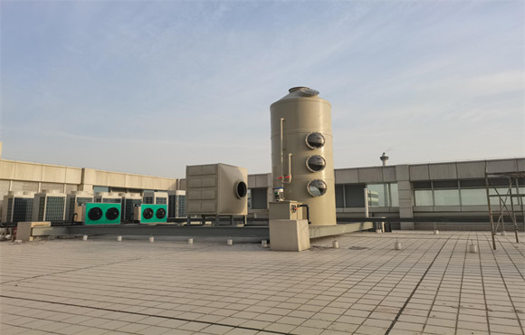 博生吉安科細(xì)胞實(shí)驗(yàn)室廢氣處理項(xiàng)目進(jìn)場(chǎng)安裝