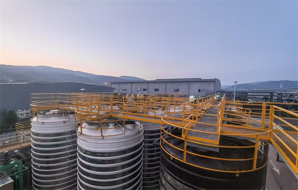 祿豐隆基硅材料有限公司生產廢水處理項目進場施工