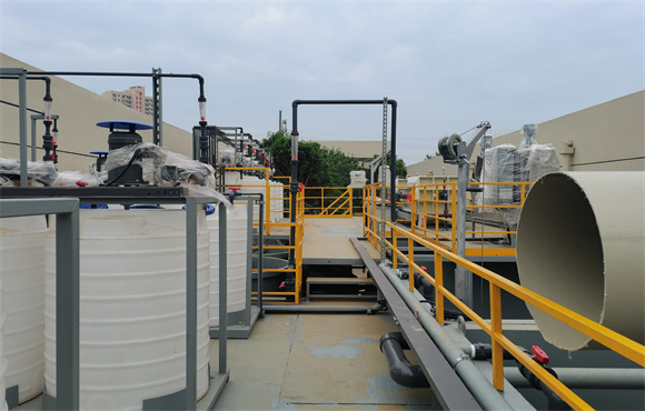 山西中圣恒磁材料有限公司電鍍生產廢水處理項目進場