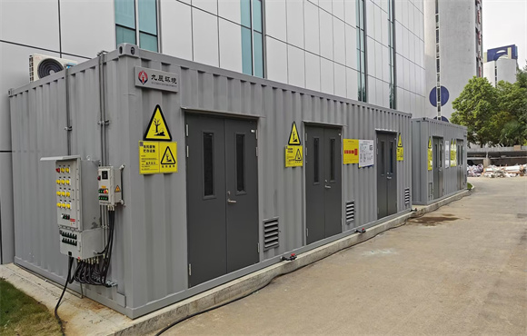 安徽安科生物（集團）股份有限公司配套防爆集裝箱項目進場